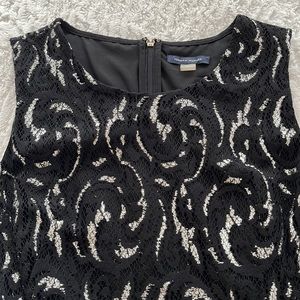 Tommy Hilfiger size 6 sparkly black and silver dress